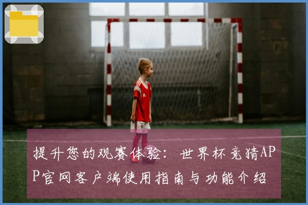提升您的观赛体验：世界杯竞猜APP官网客户端使用指南与功能介绍